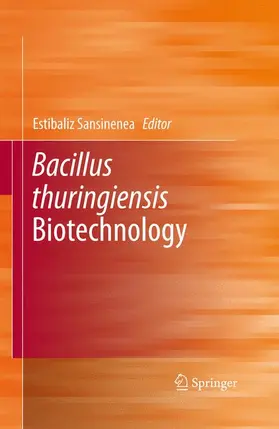 Sansinenea | Bacillus thuringiensis Biotechnology | Buch | 978-94-007-9950-9 | www.sack.de