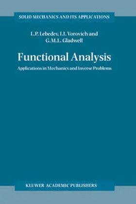 Lebedev / Vorovich / Gladwell |  Functional Analysis | eBook | Sack Fachmedien