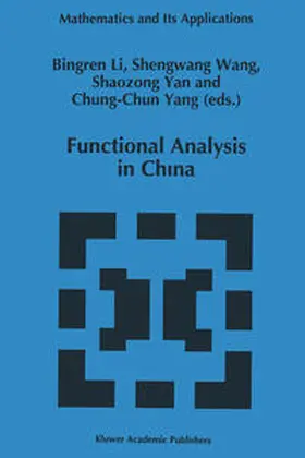 Functional Analysis in China | E-Book | www.sack.de