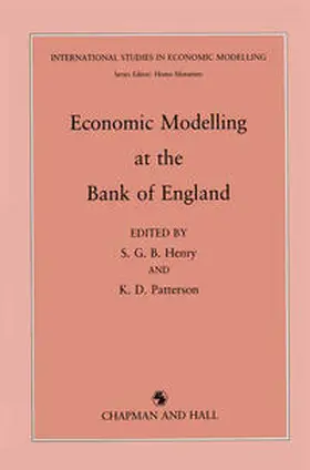 Henry |  Economic Modelling at the Bank of England | eBook | Sack Fachmedien