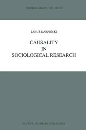 Karpinski | Causality in Sociological Research | E-Book | sack.de