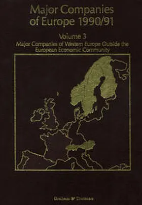 Whiteside / Wilson / Blackburn |  Major Companies of Europe 1990/91 Volume 3 | eBook | Sack Fachmedien