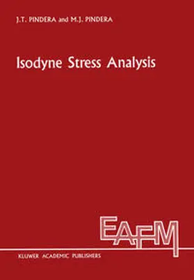 Pindera |  Isodyne Stress Analysis | eBook | Sack Fachmedien