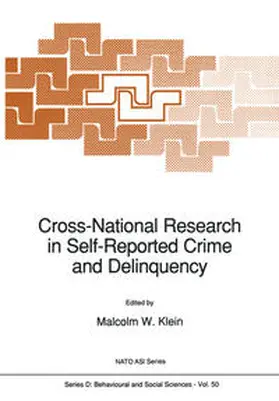 Klein |  Cross-National Research in Self-Reported Crime and Delinquency | eBook | Sack Fachmedien