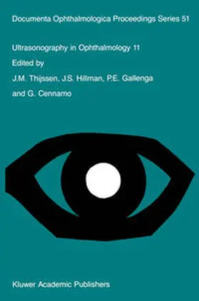 Thijssen / Hillman / Gallenga |  Ultrasonography in Ophthalmology 11 | eBook | Sack Fachmedien