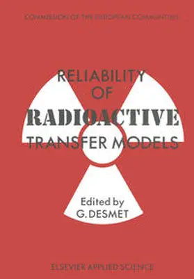 Desmet |  Reliability of Radioactive Transfer Models | eBook | Sack Fachmedien