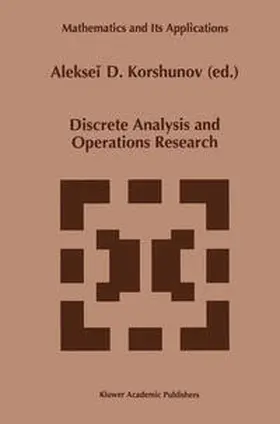 Korshunov | Discrete Analysis and Operations Research | E-Book | www.sack.de