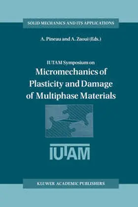 Pineau / Zaoui | IUTAM Symposium on Micromechanics of Plasticity and Damage of Multiphase Materials | E-Book | www.sack.de