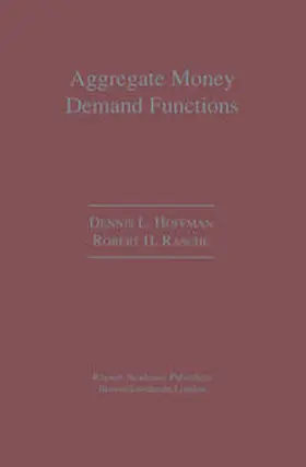 Hoffman / Rasche | Aggregate Money Demand Functions | E-Book | www.sack.de
