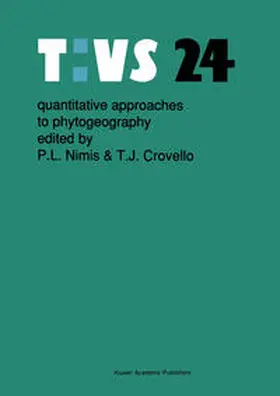 Nimis / Crovello |  Quantitative approaches to phytogeography | eBook | Sack Fachmedien