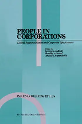 Enderle / Almond / Argandoña |  People in Corporations | eBook | Sack Fachmedien