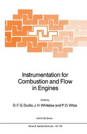 Durão / Whitelaw / Witze | Instrumentation for Combustion and Flow in Engines | E-Book | sack.de