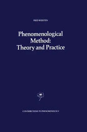 Kersten |  Phenomenological Method: Theory and Practice | eBook | Sack Fachmedien