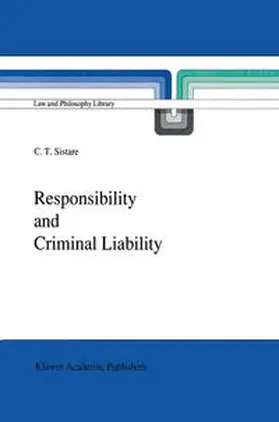 Sistare | Responsibility and Criminal Liability | E-Book | sack.de