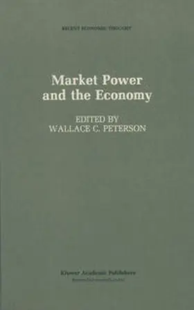 Peterson |  Market Power and the Economy | eBook | Sack Fachmedien