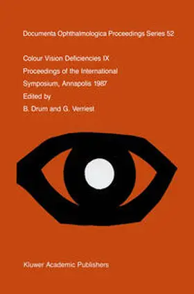 Drum / Verriest |  Colour Vision Deficiencies IX | eBook | Sack Fachmedien