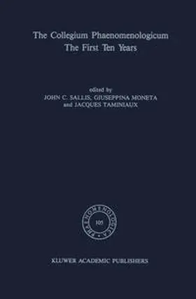 Sallis / Moneta / Taminiaux |  The Collegium Phaenomenologicum, The First Ten Years | eBook | Sack Fachmedien