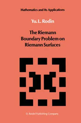 Rodin |  The Riemann Boundary Problem on Riemann Surfaces | eBook | Sack Fachmedien
