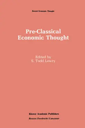 Lowry |  Pre-Classical Economic Thought | eBook | Sack Fachmedien