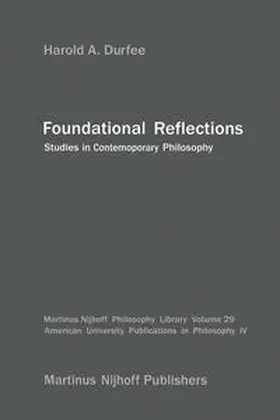 Durfee |  Foundational Reflections | eBook | Sack Fachmedien