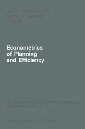 Sengupta / Kadekodi |  Econometrics of Planning and Efficiency | eBook | Sack Fachmedien