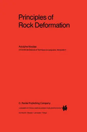 Nicolas |  Principles of Rock Deformation | eBook | Sack Fachmedien
