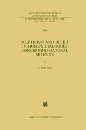 Tweyman | Scepticism and Belief in Hume’s Dialogues Concerning Natural Religion | E-Book | sack.de