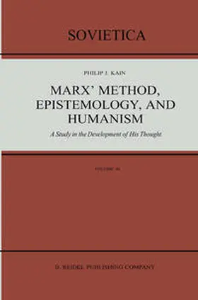 Kain | Marx' Method, Epistemology, and Humanism | E-Book | www.sack.de