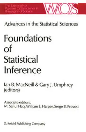 MacNeill / Umphrey | Advances in the Statistical Sciences: Foundations of Statistical Inference | E-Book | www.sack.de
