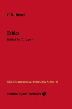 Broad / Lewy | Ethics | E-Book | www.sack.de