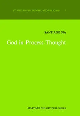 Sia |  God in Process Thought | eBook | Sack Fachmedien