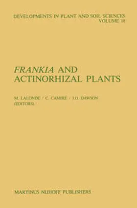 Lalonde / Camiré / Dawson | Frankia and Actinorhizal Plants | E-Book | www.sack.de