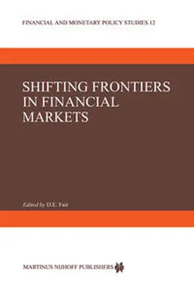 Fair |  Shifting Frontiers in Financial Markets | eBook | Sack Fachmedien