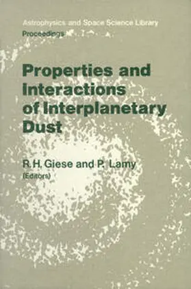 Giese / Lamy | Properties and Interactions of Interplanetary Dust | E-Book | www.sack.de