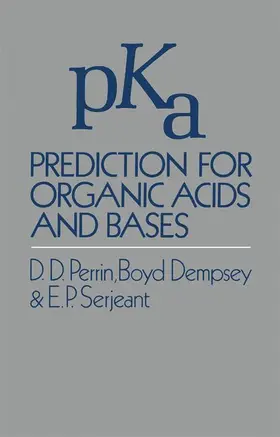 Perrin |  pKa Prediction for Organic Acids and Bases | Buch |  Sack Fachmedien