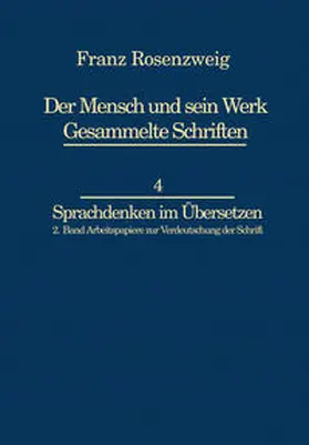 Rosenzweig / Bat-Adams |  Franz Rosenzweig Sprachdenken | eBook | Sack Fachmedien