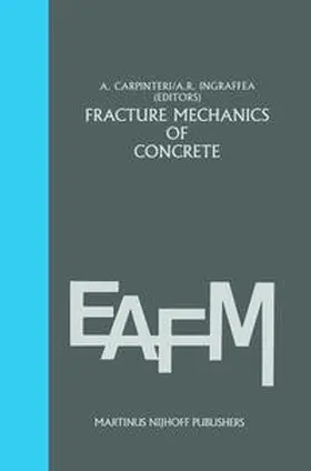 Carpinteri / Ingraffea |  Fracture mechanics of concrete: Material characterization and testing | eBook | Sack Fachmedien
