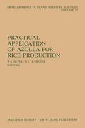 Schröder / Silver |  Practical Application of Azolla for Rice Production | Buch |  Sack Fachmedien