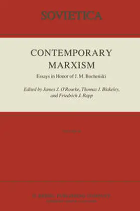 O'Rourke / Blakeley / Rapp |  Contemporary Marxism | eBook | Sack Fachmedien