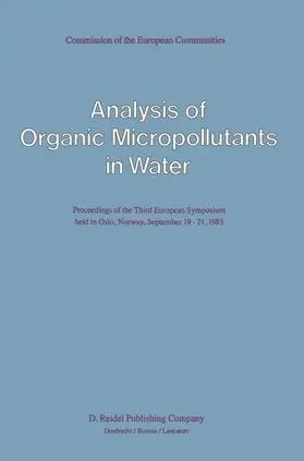 Bjørseth / Angeletti |  Analysis of Organic Micropollutants in Water | Buch |  Sack Fachmedien