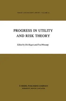 Hagen / Wenstøp |  Progress in Utility and Risk Theory | eBook | Sack Fachmedien