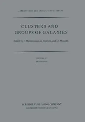 Mardirossian / Giuricin / Mezetti |  Clusters and Groups of Galaxies | eBook | Sack Fachmedien