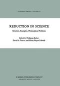 Balzer / Schmidt / Pearce |  Reduction in Science | Buch |  Sack Fachmedien