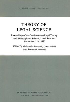 Peczenik / van Roermund / Lindahl | Theory of Legal Science | Buch | 978-94-009-6483-9 | sack.de