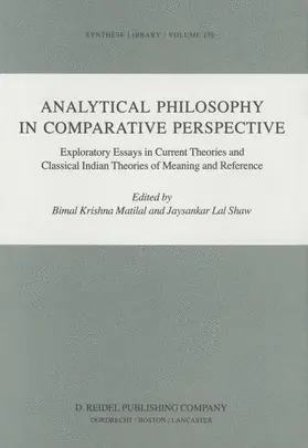 Matilal / Lal Shaw |  Analytical Philosophy in Comparative Perspective | Buch |  Sack Fachmedien