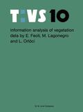 Feoli / Orlóci / Lagonegro |  Information analysis of vegetation data | Buch |  Sack Fachmedien