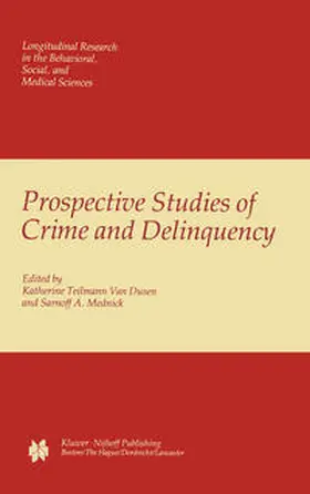 van Dusen / Mednick |  Prospective Studies of Crime and Delinquency | eBook | Sack Fachmedien