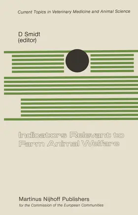 Smidt |  Indicators Relevant to Farm Animal Welfare | Buch |  Sack Fachmedien