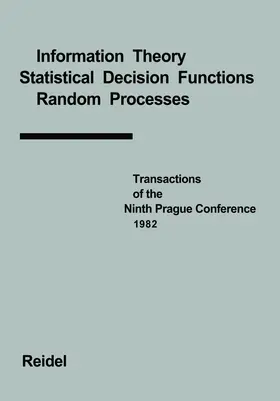 Kozesnik |  Transactions of the Ninth Prague Conference | Buch |  Sack Fachmedien