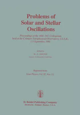 Gough | Problems of Solar and Stellar Oscillations | E-Book | www.sack.de